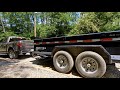 Tailgating Stone with Moritz Dump Trailer and F 150