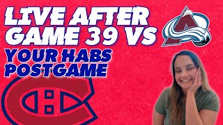 Canadiens vs Avalanche Post Game Analysis | Jan 4, 2025 | Game Over Montreal