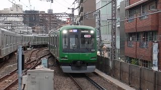 【青ガエル🐸🚃】東急5000系 5122F　東横線各駅停車和光市行　中目黒入線シーン　2023年4月29日