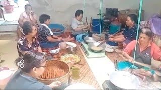 PERSEDIAAN HARI GAWAI HANTU DI KMPG SELANJAN ANGKONG SRI AMAN SARAWAK // KMPG HALAMAN AKI NANGKA //