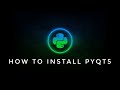 How to Install PYQT5 And Qt Designer #loginPage #PYQT5 #qtdesigner #Install