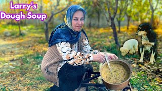 Village life In Iran | Amazing cooking \u0026 By A Woman pruning trees