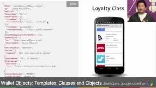 Wallet Objects Concepts: Templates, Classes and Objects