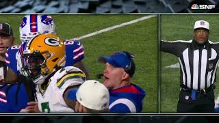 Quay Walker EJECTED for shoving Bills coach for no reason