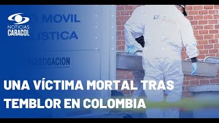 Murió mujer que cayó de edificio en el sur de Bogotá tras temblor en Colombia