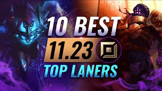 10 Top Laners You NEED to Abuse in Patch 11.23 - League of Legends Preseason 2022