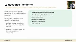 Comprendre la gestion des incidents et la gestion des problèmes