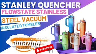 The Quencher H2.0 FlowState™ Tumbler/Stanley Cup Craze/This water bottle is BETTER the stanley cup