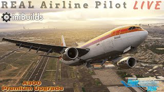 A300-600 *Premium Upgrade* | iniBuilds | Mexico City | Real Airbus Pilot | #msfs2024 #msfs2020 #a300