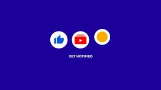 Like, Subscribe, Notification Bell Icon Outro Video (100% Copyright Free)
