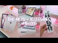 Unboxing the 2024 iPad Air M2 in Purple 💜👀✍🏻📱 | Apple Pencil Pro, Magic Keyboard, and Smart Folio!