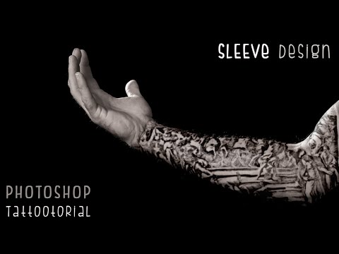 Photoshop Tutorials: Custom Tattoo Sleeve Design Photoshop Tutorials: Custom Tattoo Sleeve Design