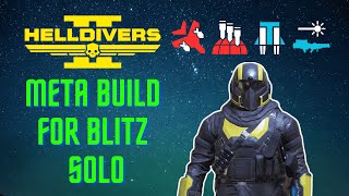 Helldivers 2: Probably The Best Build For Blitz Solo Full Clear (Super Helldive / No Deaths)