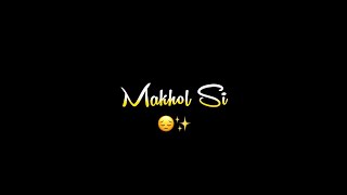 Makhol : Akhil || Romantic Song Status || Whatsapp Status ll PunjabiBlack Screen