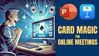 Dazzle Your Audience with Virtual Card Magic! | PowerPoint & Keynote Magic Trick for Online Meetings