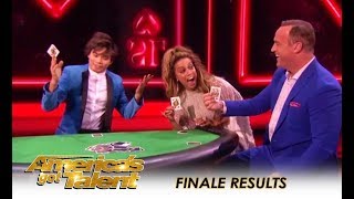 AGT Finale: Shin Lim Playing Poker Magic Will BLOW Your Mind!! | America's Got Talent 2018