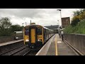 rare double stay class 150s at retford shorts