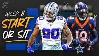 Week 8: MUST Start or Sit | Fantasy Lineup Advice + Surprising FLEX Options (2021 Fantasy Football)