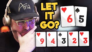 Could YOU Fold This STRAIGHT? HELLMUTH VS NEGREANU In The High Stakes Duel