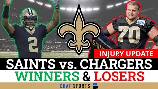 Trevor Penning Injury Update + Saints Preseason Winners & Losers vs. Chargers: Jameis Winston