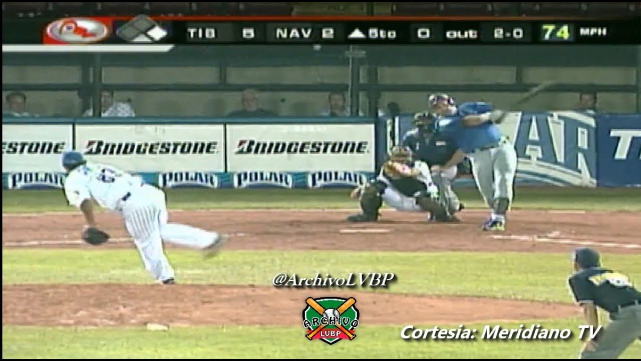 Jonron De Luis Raven - Tiburones De La Guaira Vs Navegantes Del ...