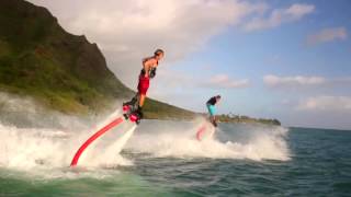 Flyboard 變身水上鋼鐵人 史上最屌的水上活動