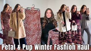 Petal \u0026 Pup Winter Try on Haul + Happy New Year!