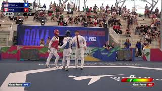 214 Round of 32 MEN M  58KG USA ALVAREZ M  CAN PARK B