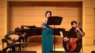 Duet of Caccini - Lasciatemi qui solo and Amarilli mia bella (Francesca and Guilio Caccini)