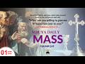 WEDNESDAY OF HOLY WEEK || Daily TV Mass, 01st April 2026