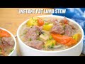 Instant Pot Lamb Stew - Sweet and Savory Meals