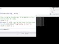 While Loop C Sharp Programming