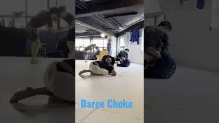 Darce Choke against Guard Recovery / 가드 회복하려는 상대에게 다스 초크