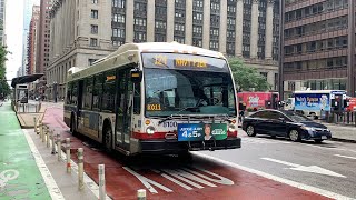 CTA Bus 2015 NovaBus LFS (8100) on Route 124 Navy Pier