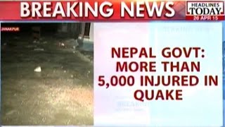 Nepal Earth Quake: Death Toll Rise To 1832