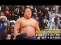 初場所 10日目 翔猿 vs 若隆景