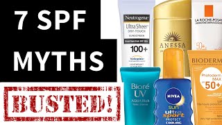 Top 7 Sunscreen and SPF Myths | Lab Muffin Beauty Science