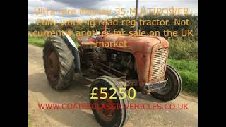 Massey 35 multipower for sale www.coatesclassicvehicles.co.uk