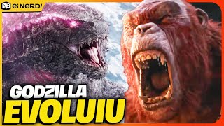 GODZILLA EVOLIU, MUDOU DE COR E FICOU MAIS PODEROSO - Análise Trailer Godzilla vs Kong 2