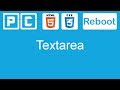 HTML5 and CSS3 beginners tutorial 48 - textarea