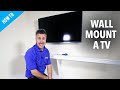 How to wall mount a tv