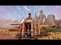 i built a gigantic wasteland defensive wall ark extinction e23