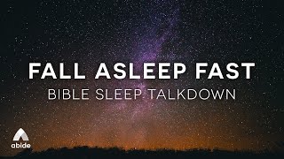FALL ASLEEP FAST: Bible Sleep Talkdown to Relax & For Healing Deep Sleep (Guided Sleep Meditation)