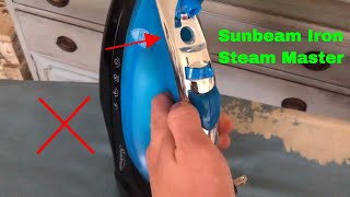 ✅  How To Use Sunbeam Steam Master 1400 Watt Iron Review