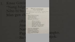 Jisuan Gamtokjok || A.chikni Ringani Git No.102||Hymn song||