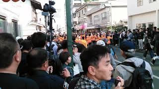 Kyoto Tachibana high school marching band at the Nagaokakyo Gracian festival