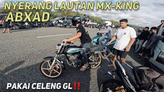 TEMPAT WISATA PEMUDA RACING JOGJAKARTA‼️ NYERANG LAUTAN MX-KING AB X AD PAKAI GL💥