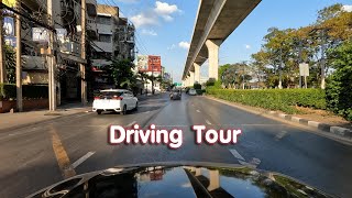 Driving in Bangkok - Bang Kruai to Min Buri [ HDR ]