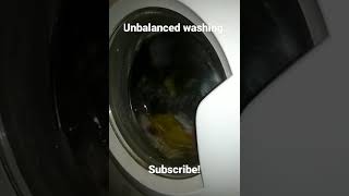 Indesit unbalanced washing #shorts #indesit #washingmachine