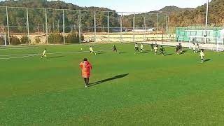 중랑축구단 U11 VS 강원FC동해 U11-1Q [울진 동계 훈련] 2025.1.12